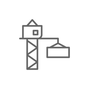 inşaat vinç simgesi 