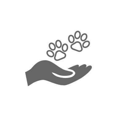 el ile hayvan simgesi paws