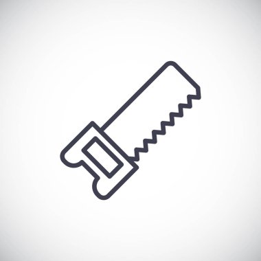 demir testeresi aracı simgesini