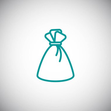 Tekstil çuval simgesi