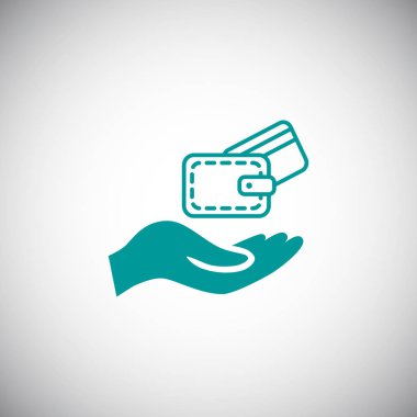 Yatırım Düz Simgesi