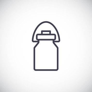 Kapak simgesi ile kova