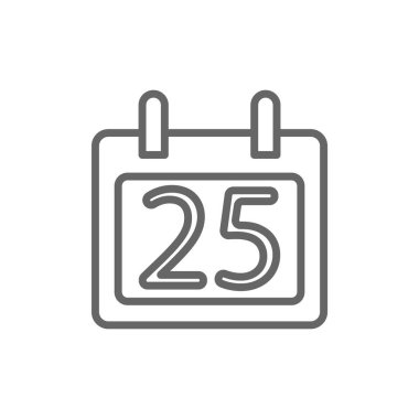 Takvim Basit Simgesi