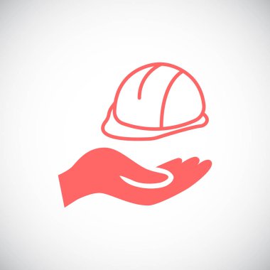 El tutma baret simgesi