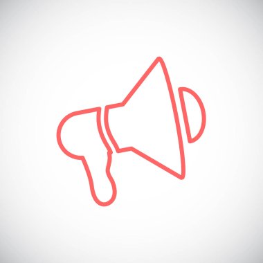 Megafon simge tasarlamak