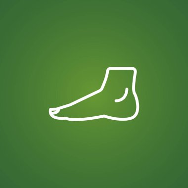 İnsan ayağı simgesi 