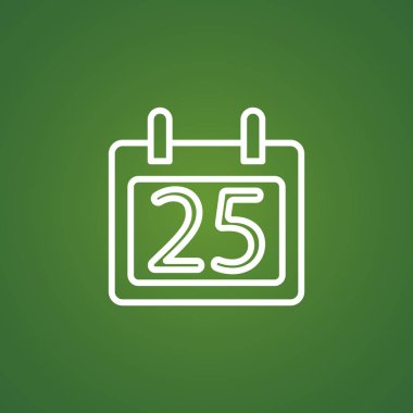 Takvim Basit Simgesi