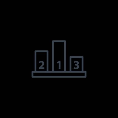 Podyum basit simgesi