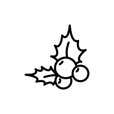 Holly berry basit simgesi 