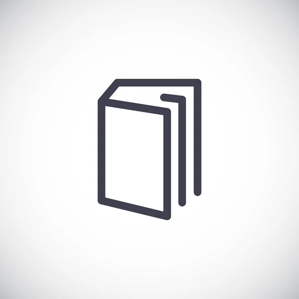 Livro Flat Icon —  Vetores de Stock