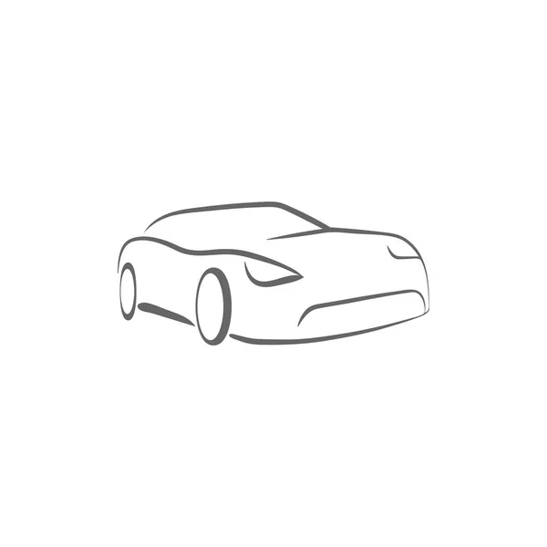 Illustration icône voiture — Image vectorielle