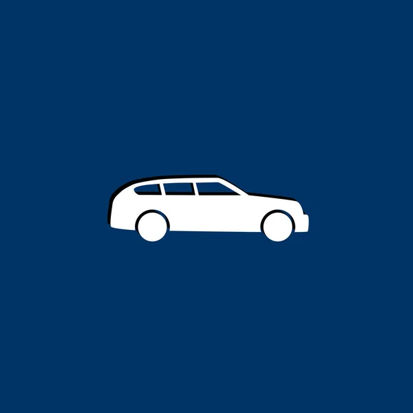 Ilustración del icono del coche — Vector de stock