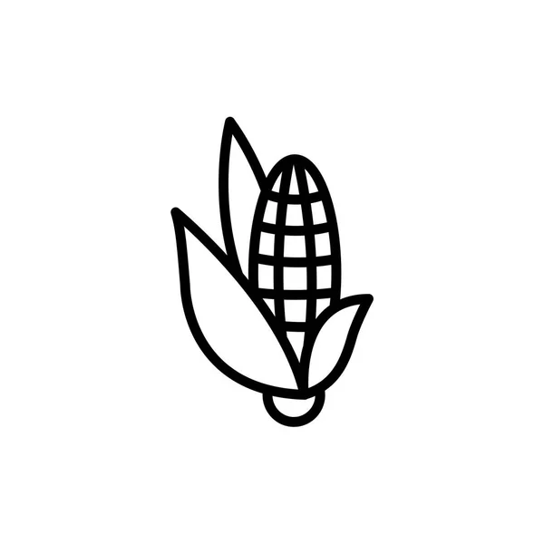 Corncob icône simple — Image vectorielle