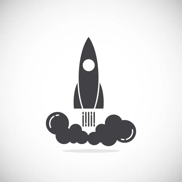 간단한 로켓 아이콘 — 스톡 벡터