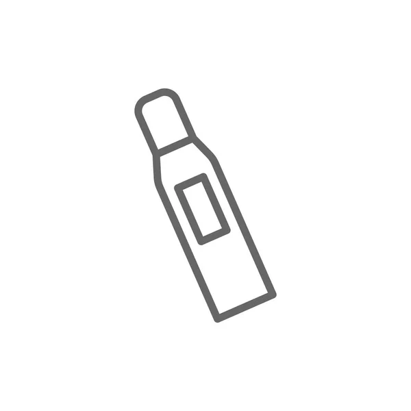 Grädde flaska ikon — Stock vektor