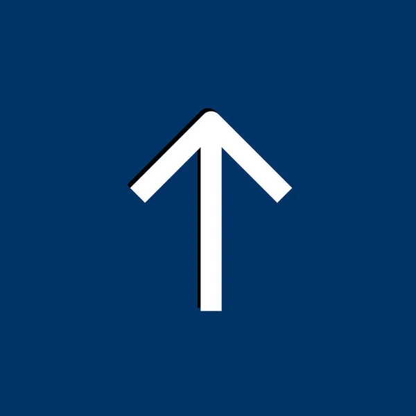 Flecha icono simple — Vector de stock