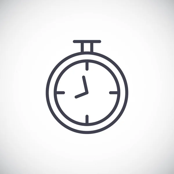 Stopwatch eenvoudige pictogram — Stockvector