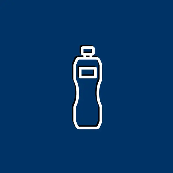 Plastic bottle icon — Stock Vector