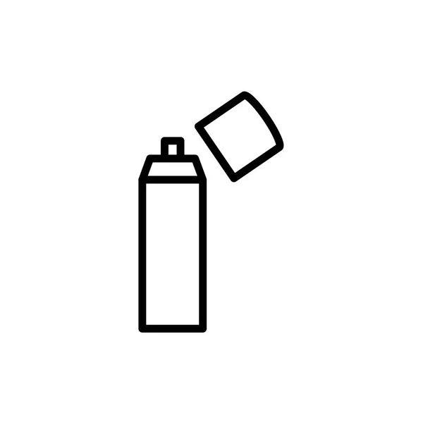 Icono de botella Hairspray — Vector de stock
