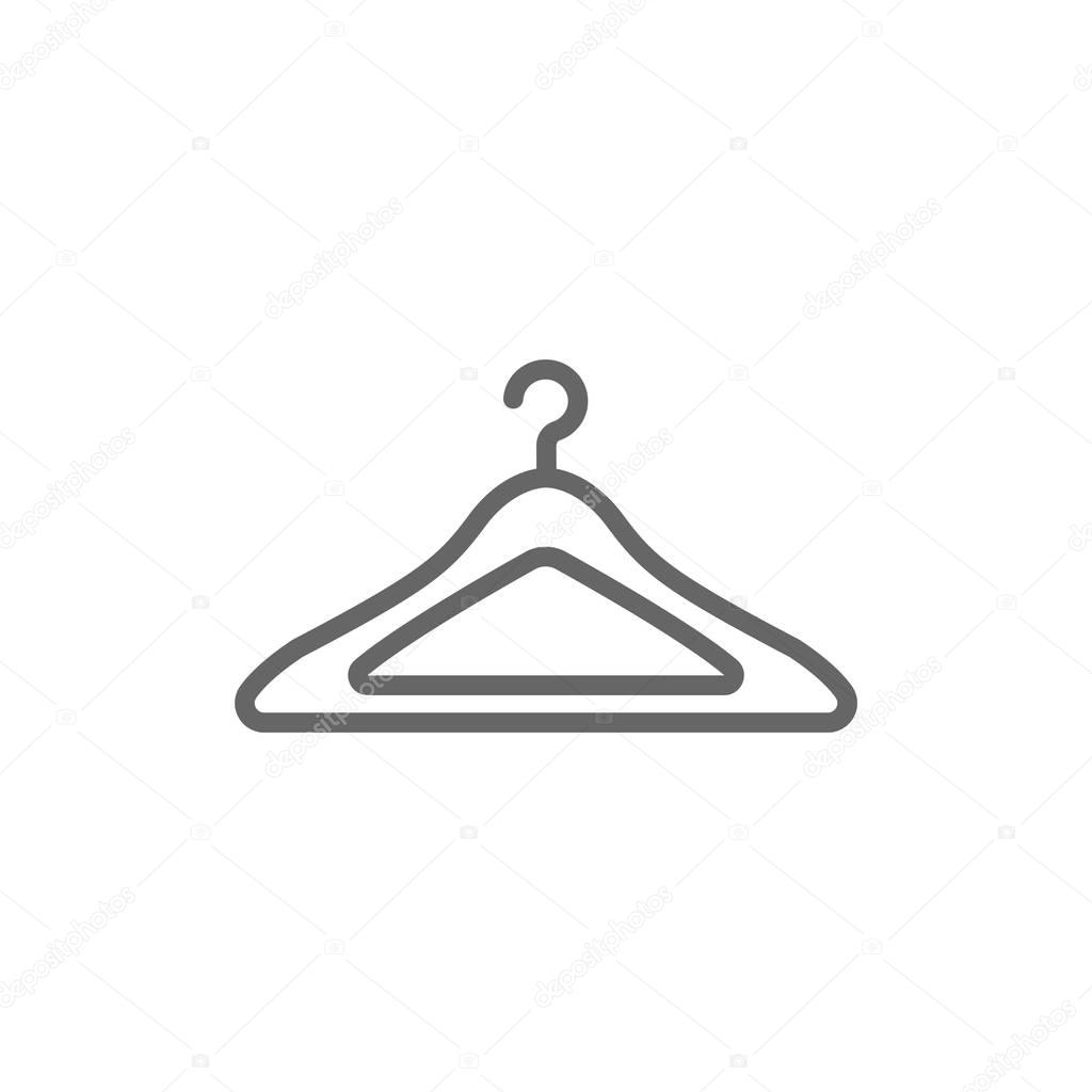 hanger for clothes icon