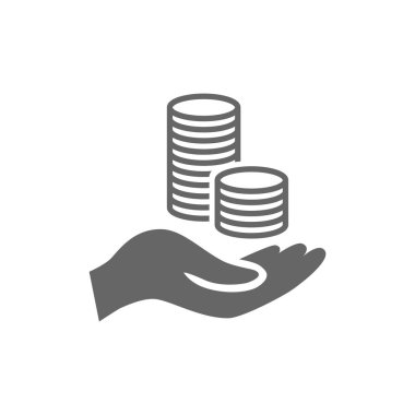 Yatırım Düz Simgesi