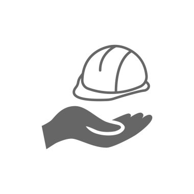 El tutma baret simgesi