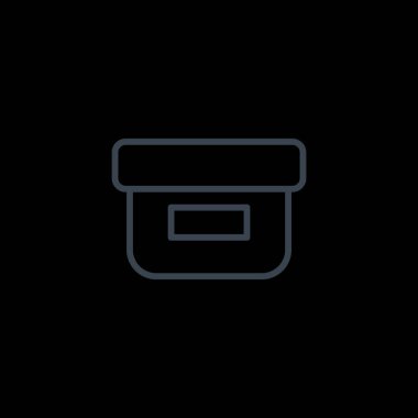 yiyecek kabı simgesi