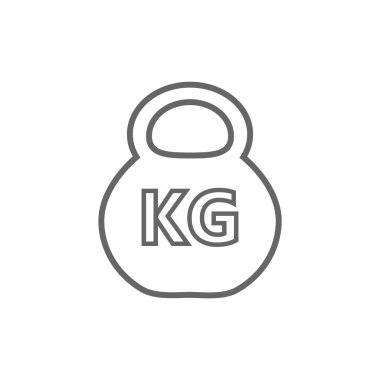 Ağırlık kg simgesi