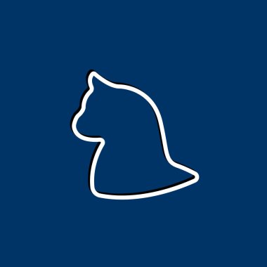 kedi evde beslenen hayvan hayvan simgesi