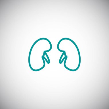 Tıp böbrekler simgesi