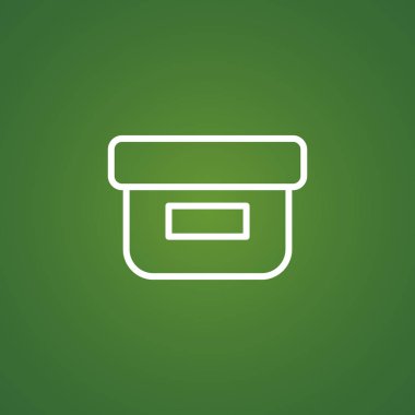 yiyecek kabı simgesi