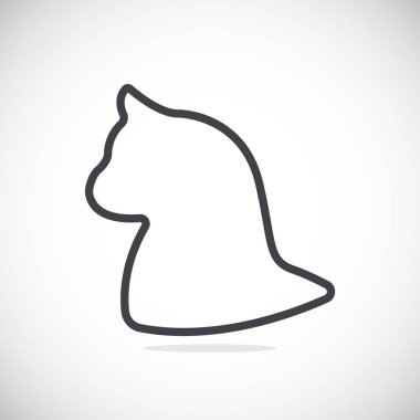 kedi evde beslenen hayvan hayvan simgesi