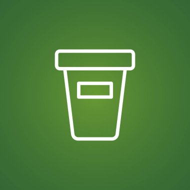 yiyecek kabı simgesi