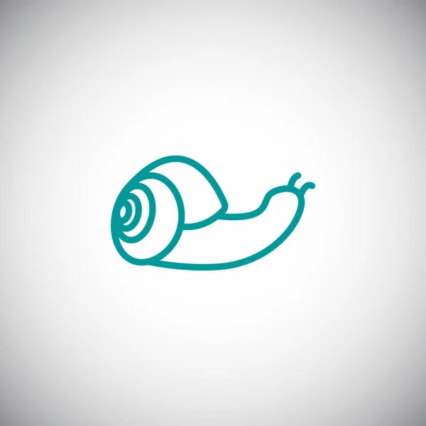 蜗牛简单图标 — 图库矢量图片