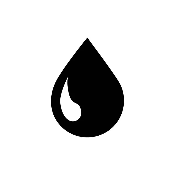 Daling van de platte pictogram — Stockvector