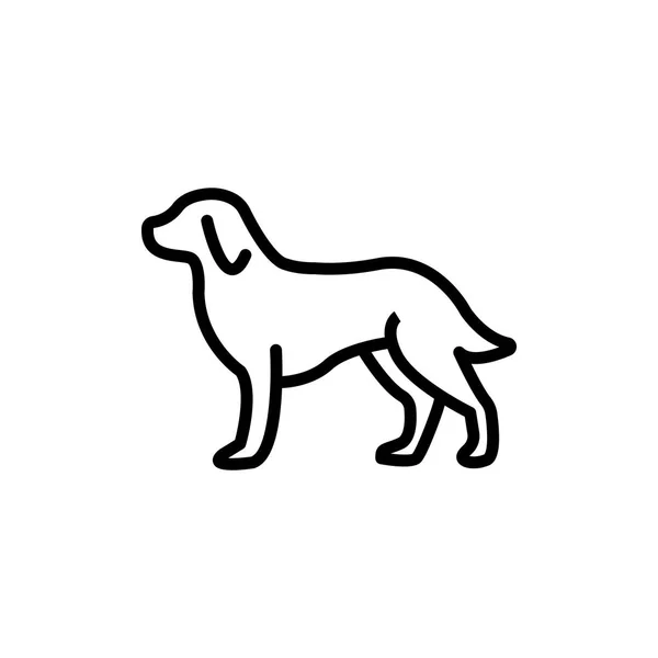 Hond web Icon — Stockvector