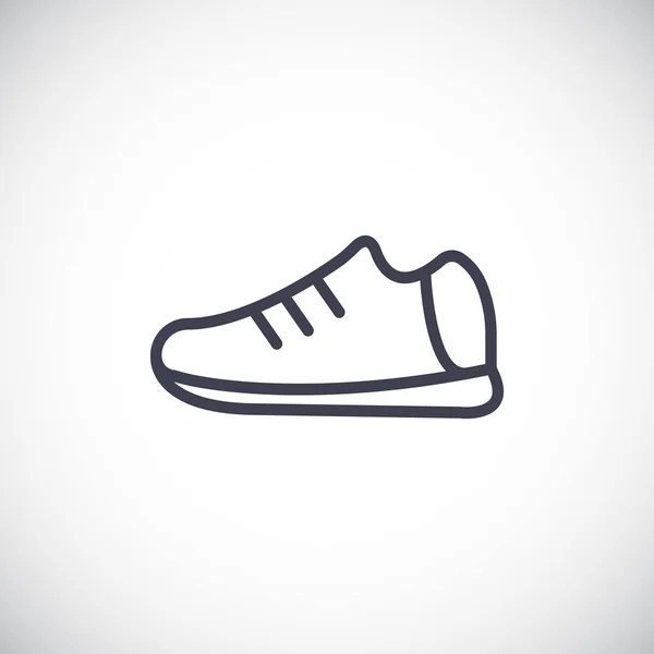 Icône chaussure de sport — Image vectorielle