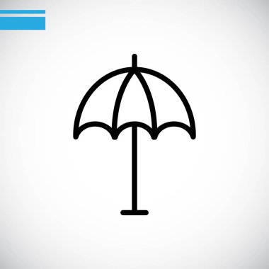 Plaj Şemsiyesi Simgesi