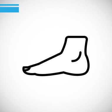 ayak anatomisi web simgesi