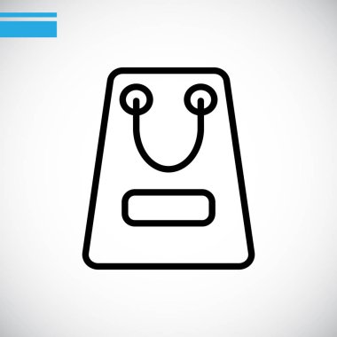 alışveriş çantası simgesi