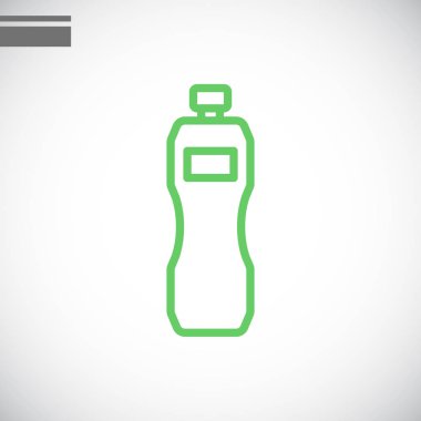 plastik su şişesi simgesi