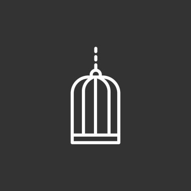 Kafes basit simgesi