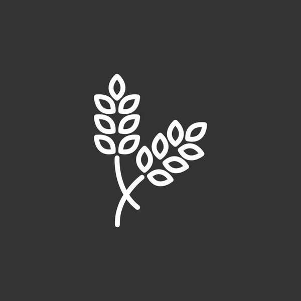 Wheat crop icon — Stock Vector