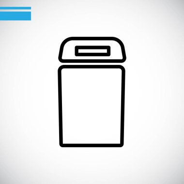 Bulaşık makinesi düz simgesi