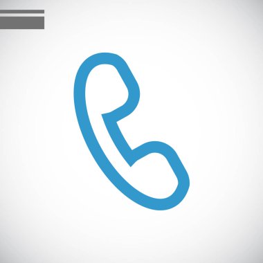 telefon cep telefonu simgesi