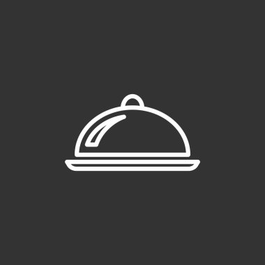 Restoran cloche simgesi