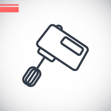 Mutfak karıştırıcı simgesi