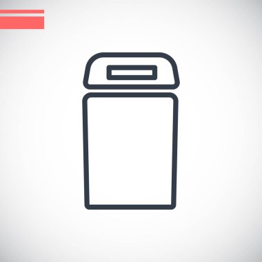 Bulaşık makinesi düz simgesi