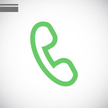 telefon cep telefonu simgesi