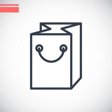 alışveriş çantası simgesi